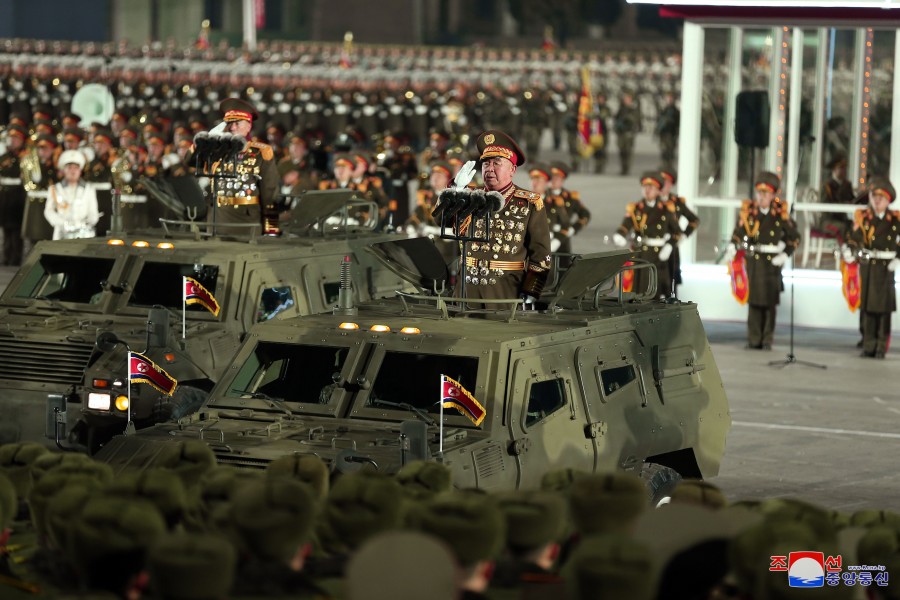 Military Parade Marks 75th KPA Birthday