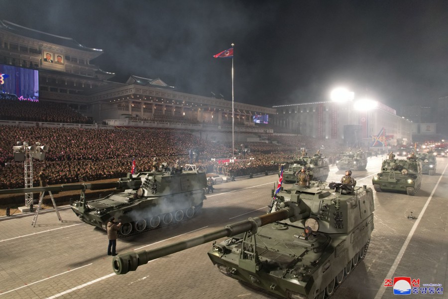 Military Parade Marks 75th KPA Birthday