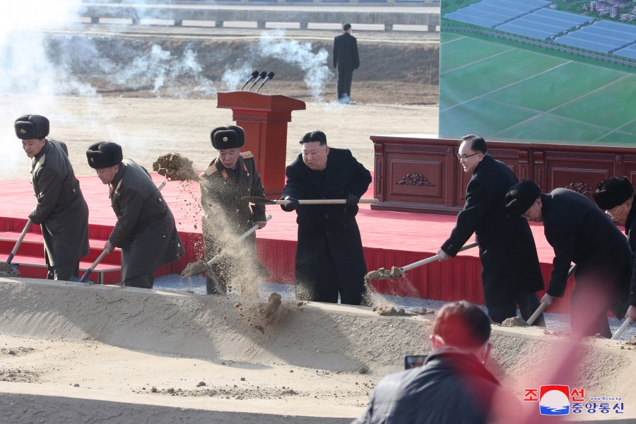 Ground-breaking Ceremony of Kangdong Greenhouse Farm Held