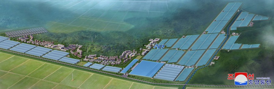 Ground-breaking Ceremony of Kangdong Greenhouse Farm Held