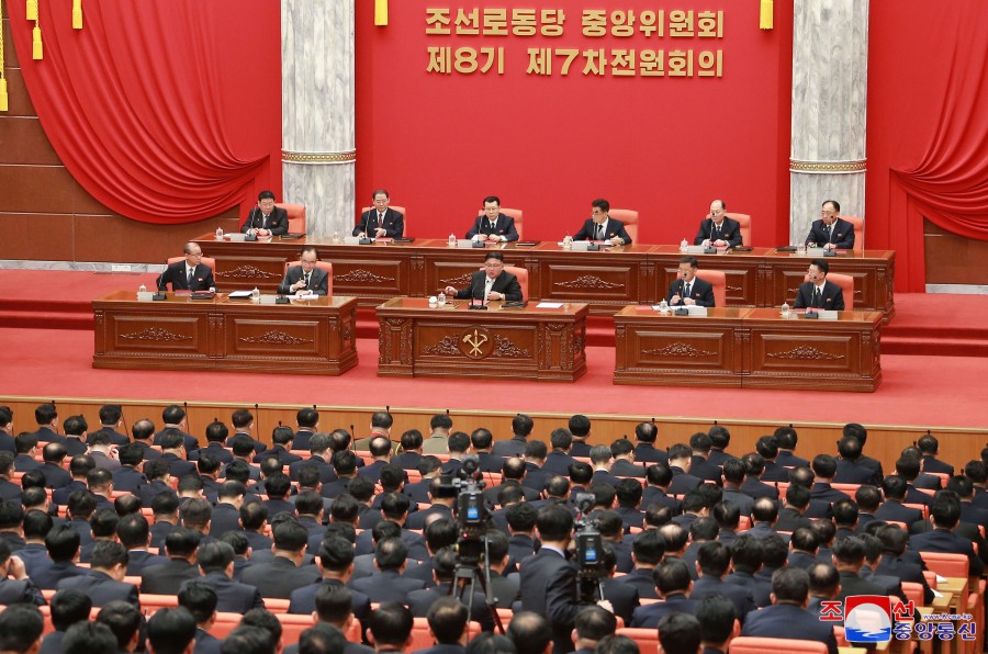 7th Enlarged Plenary Meeting of 8th Central Committee of WPK Convened