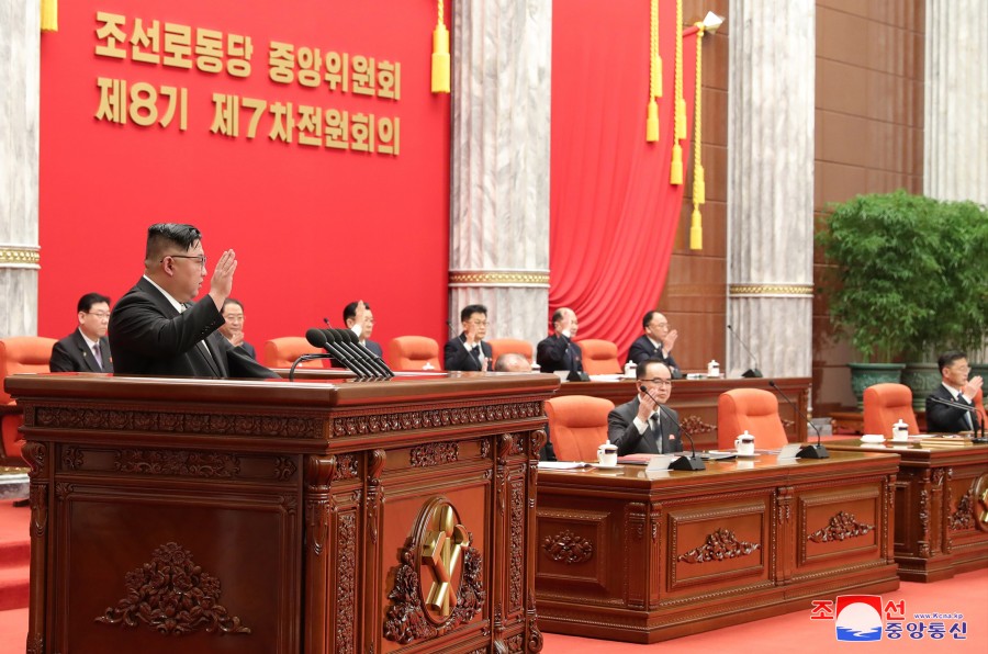 7th Enlarged Plenary Meeting of 8th Central Committee of WPK Convened