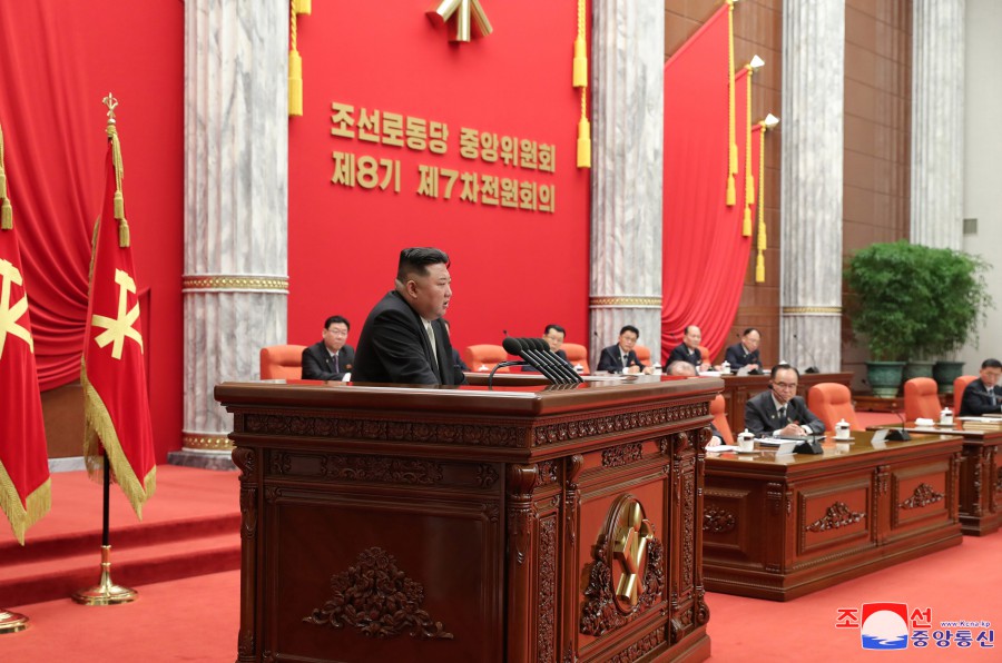 Second-day Sitting of 7th Enlarged Plenum of 8th C.C., WPK