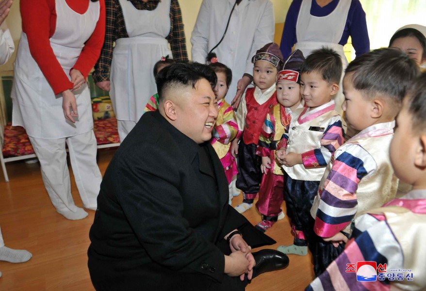Marshal Kim Jong Un, Benevolent Father of Korean Children