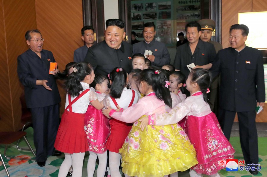 Marshal Kim Jong Un, Benevolent Father of Korean Children