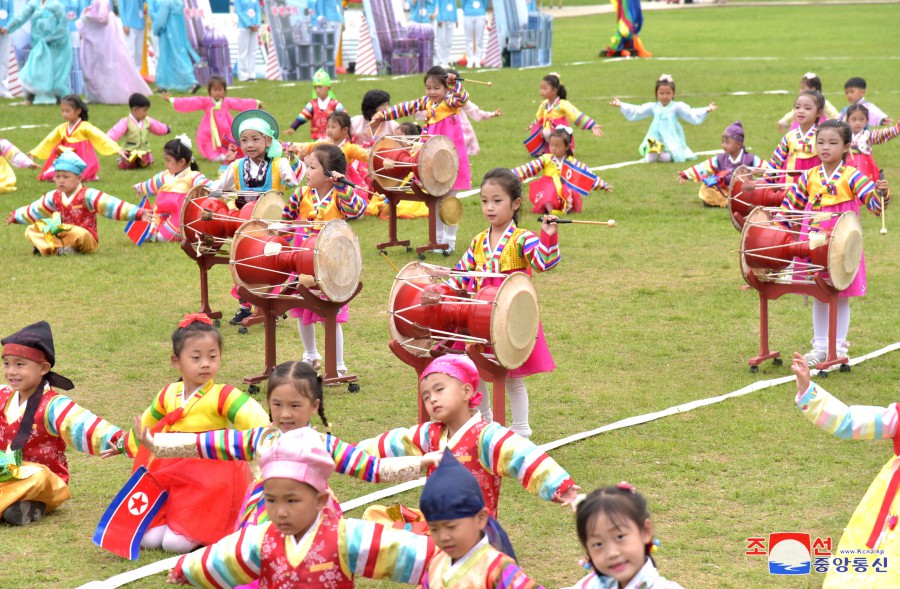 Joint Friendly Gathering Marks International Children's Day in DPRK