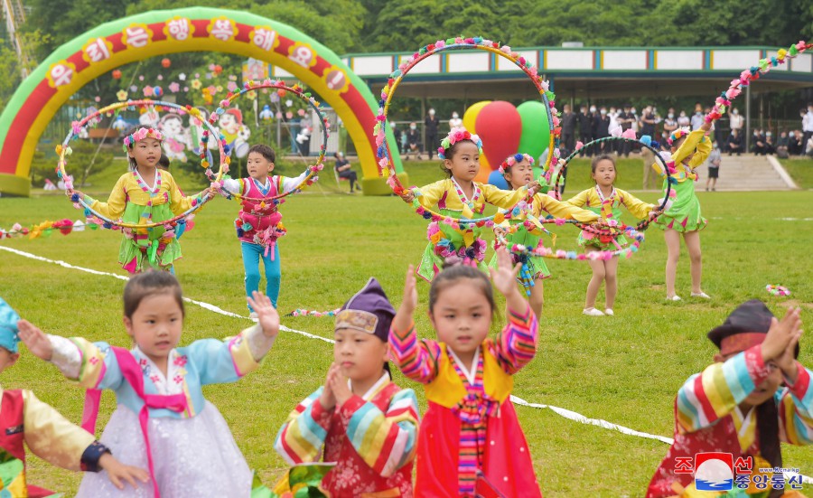 Joint Friendly Gathering Marks International Children's Day in DPRK