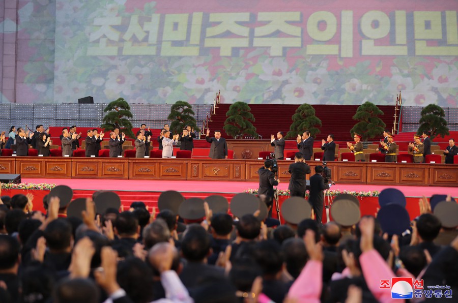 朝鮮民主主義人民共和国創建７５周年慶祝中央報告大会