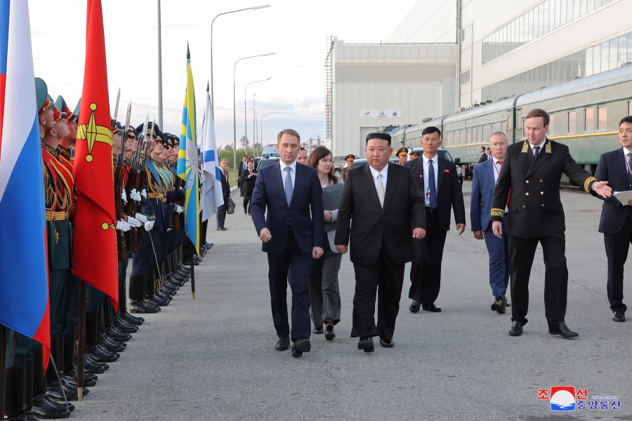 President Putin Hosts Reception in Welcome of Respected Comrade Kim Jong Un