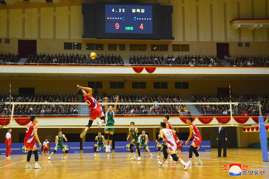 Men's Volleyball Game Celebrates WPK Birthday