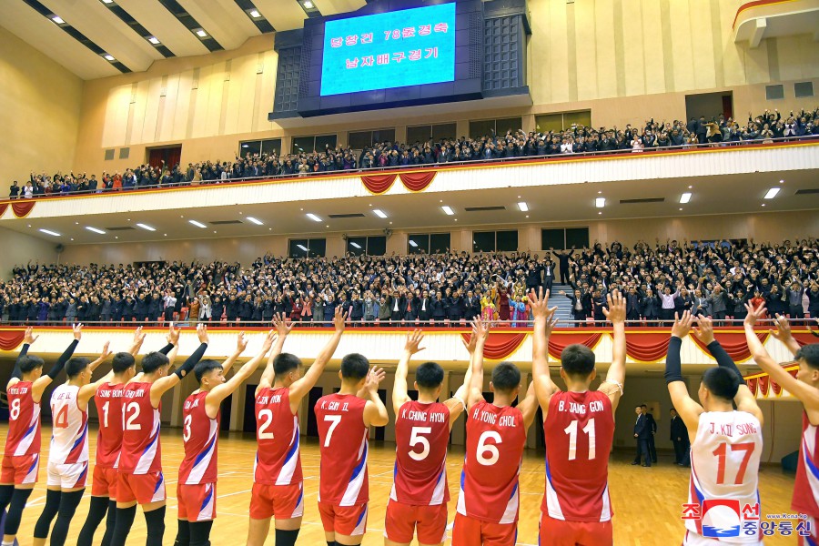 Men's Volleyball Game Celebrates WPK Birthday