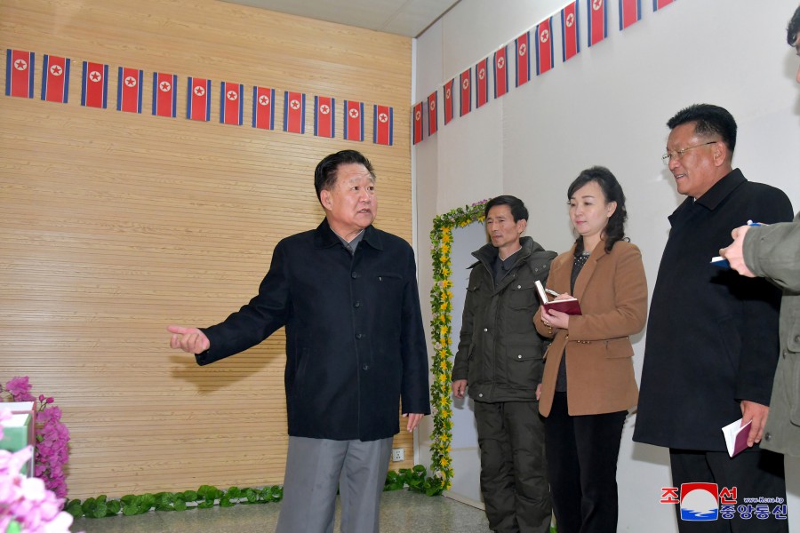 Choe Ryong Hae Inspects Preparations for Election of Deputies to Local People's Assemblies of DPRK
