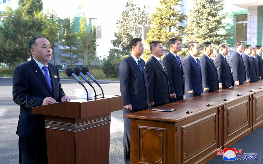 Pyongyang Pharmaceutical Factory Inaugurated