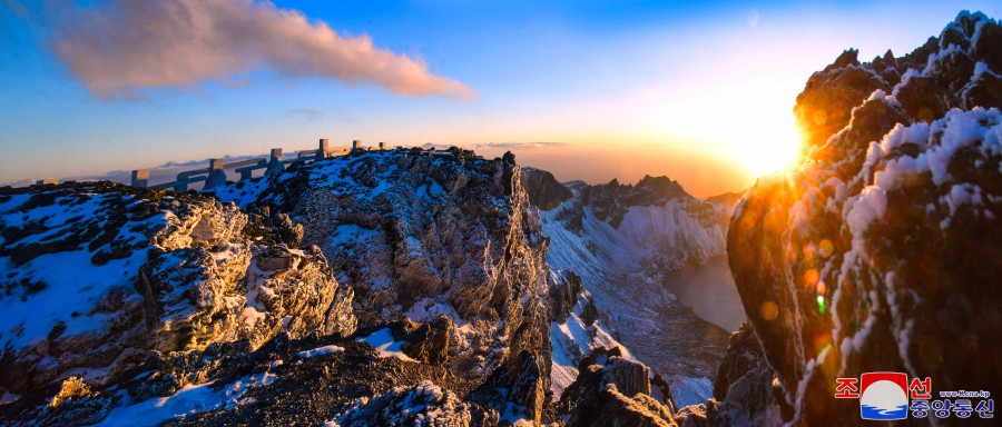 Paektu, monte sagrado de la revolución