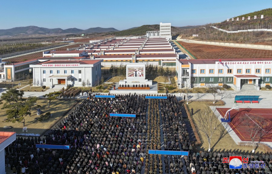 Kwangchon Chicken Farm Inaugurated in DPRK