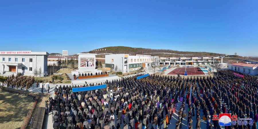 Kwangchon Chicken Farm Inaugurated in DPRK