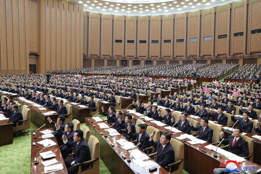 朝鮮最高人民会議第１４期第１０回会議