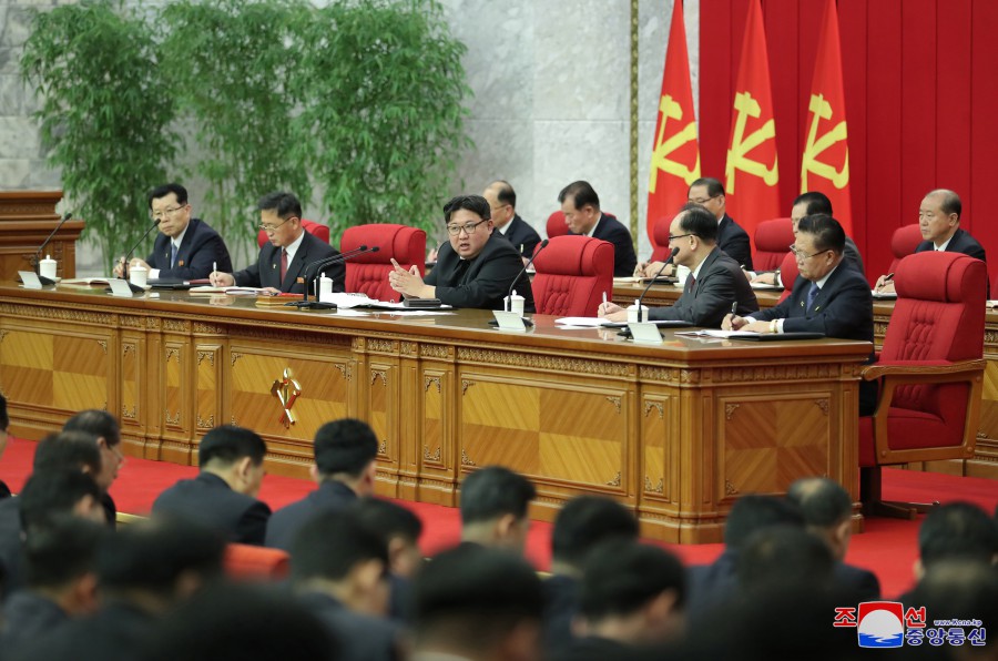 Report on 19th Enlarged Meeting of Political Bureau of 8th C.C., WPK