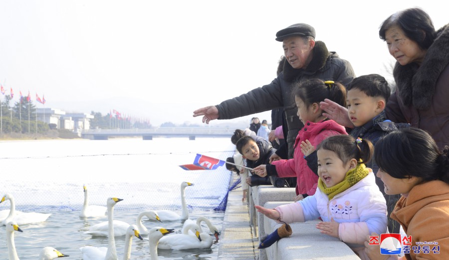 Lunar New Year's Day Greeted in DPRK