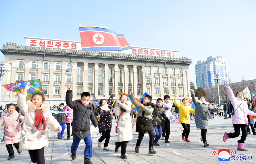 Lunar New Year's Day Greeted in DPRK