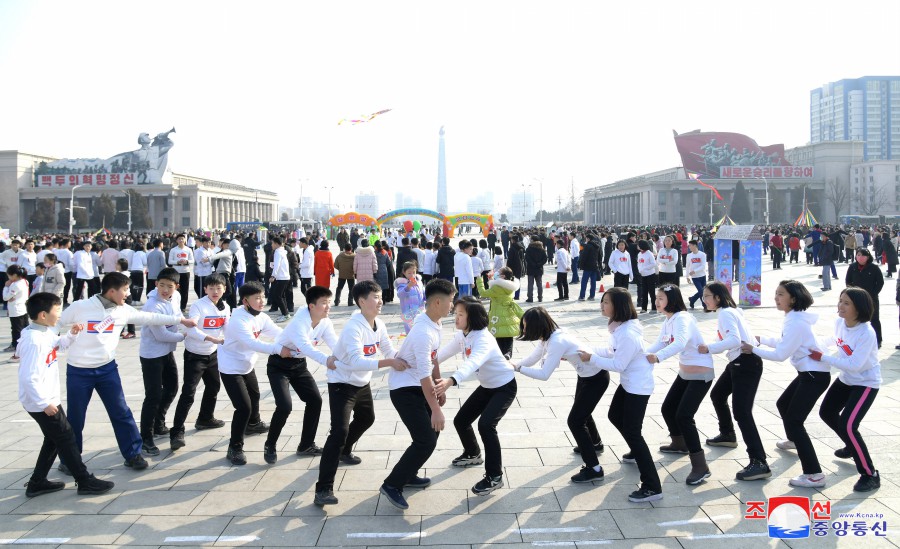 Lunar New Year's Day Greeted in DPRK