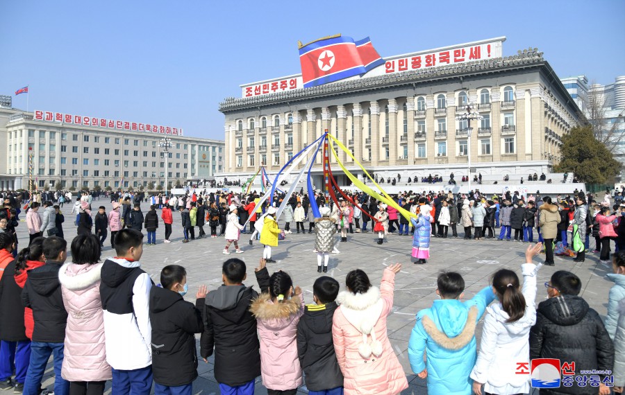 Lunar New Year's Day Greeted in DPRK