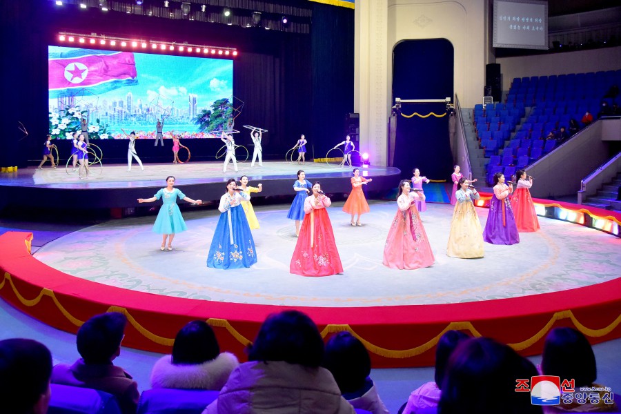 Lunar New Year's Day Greeted in DPRK