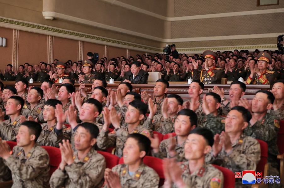 Respected Comrade Kim Jong Un Inspects Seoul Ryu Kyong Su Guards 105th Tank Division of KPA
