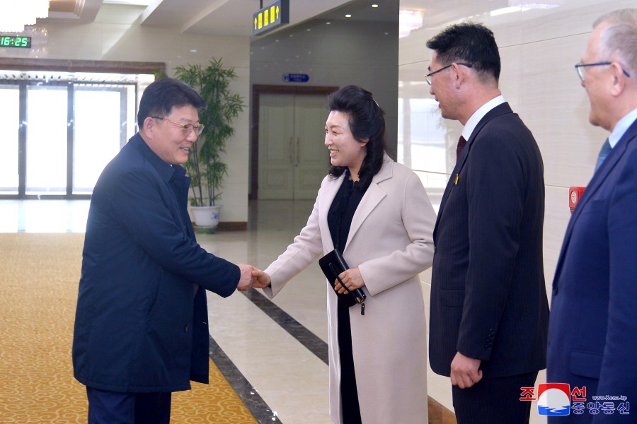 DPRK Government Economic Delegation Returns Home