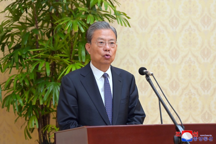 WPK Central Committee and DPRK Government Host Banquet in Honor of Party and Government Delegation of PRC