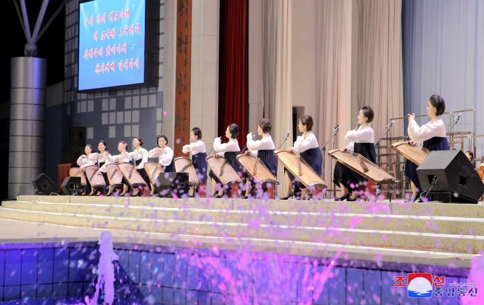 Performance of Art Groups of University Students Given in DPRK