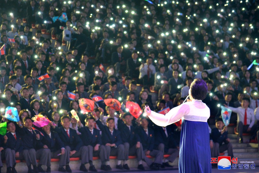 Performance of Art Groups of University Students Given in DPRK