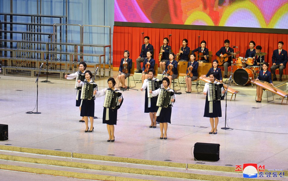 Performance of Art Groups of University Students Given in DPRK