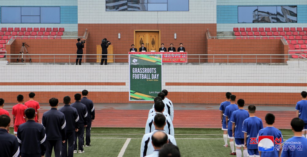 AFC Grassroots Football Day Marked in DPRK