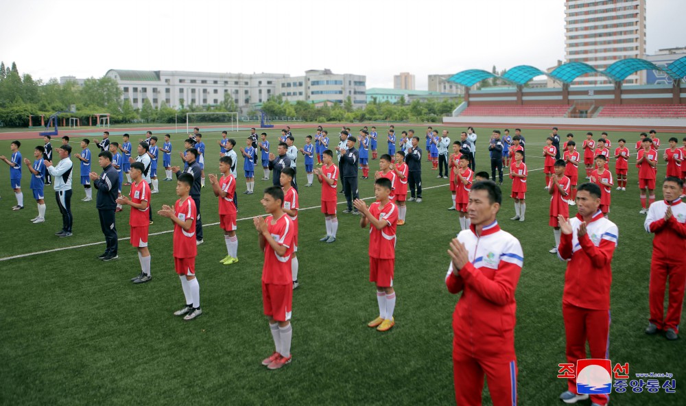 AFC Grassroots Football Day Marked in DPRK