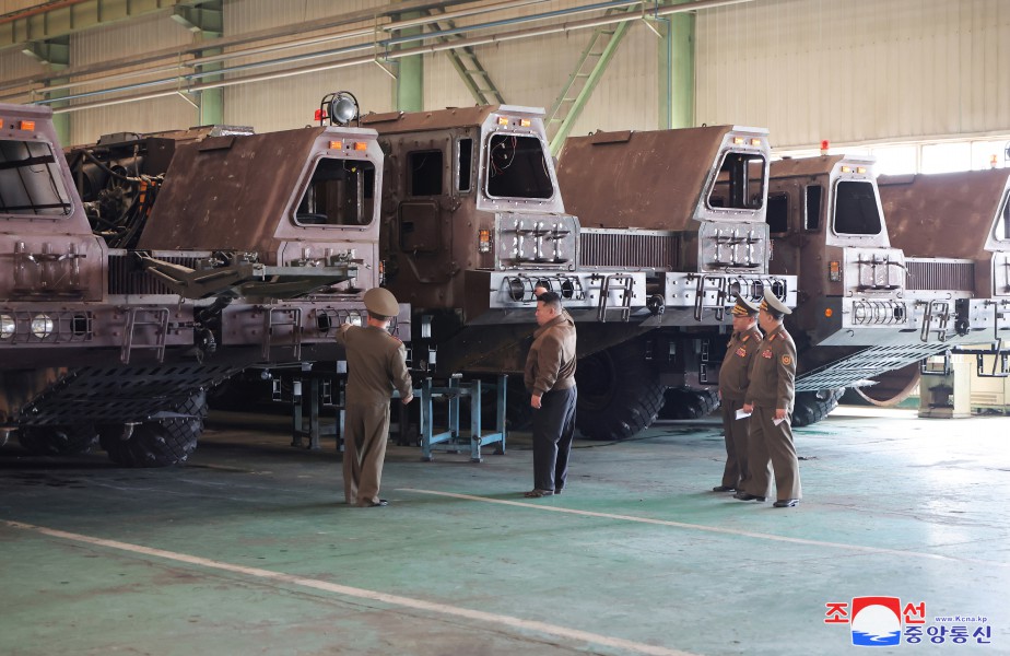 Respected Comrade Kim Jong Un Guides Production Activities of Major Defence Industrial Enterprise