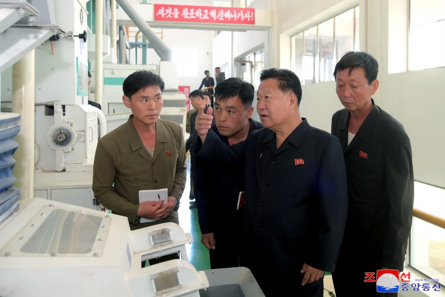 Choe Ryong Hae Inspects North Hwanghae Province and Nampho Municipality