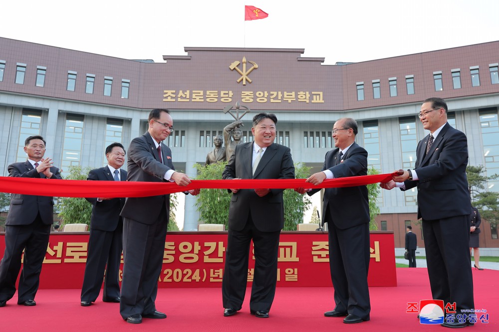 Highest Institute for Training Party Cadres in New Era Ensuring Steady Continuity and Development of Revolutionary Cause of Juche