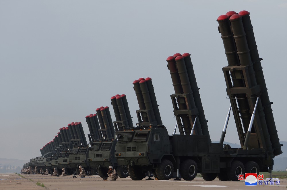 Report on Power Demonstration Firing of 600mm Super-large Multiple Rocket Launcher Sub-Units