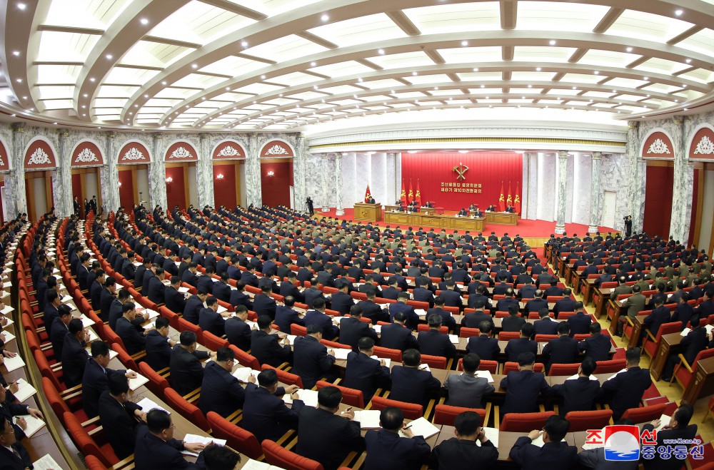 Report on Enlarged Meeting of Tenth Plenary Meeting of Eighth Central Committee of WPK