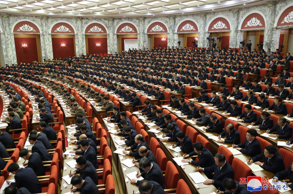 Report on Enlarged Meeting of Tenth Plenary Meeting of Eighth Central Committee of WPK