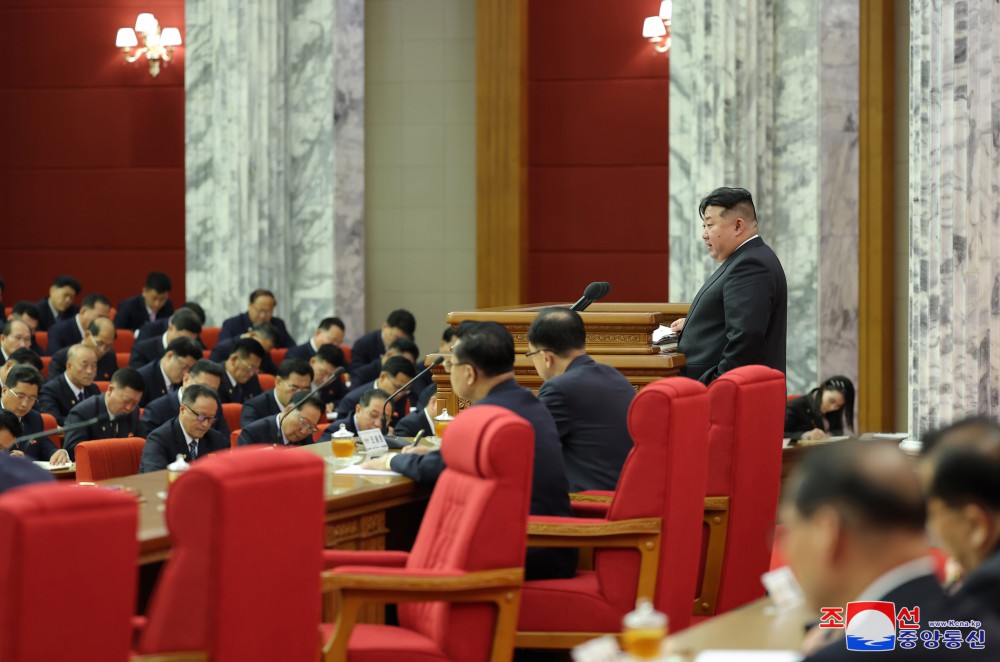 Report on Enlarged Meeting of Tenth Plenary Meeting of Eighth Central Committee of WPK