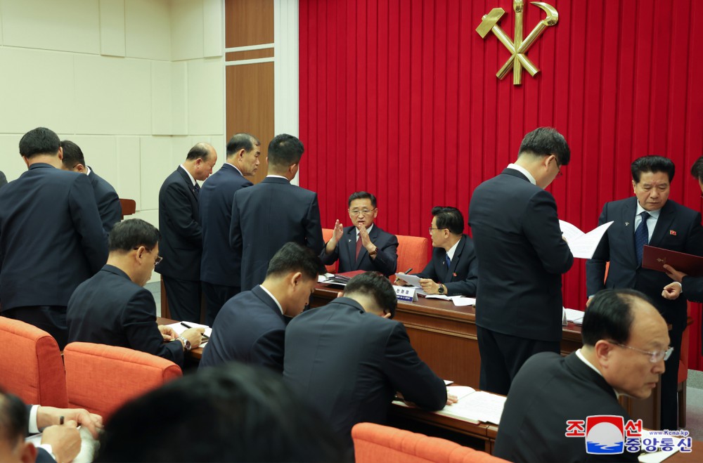 Report on Enlarged Meeting of Tenth Plenary Meeting of Eighth Central Committee of WPK