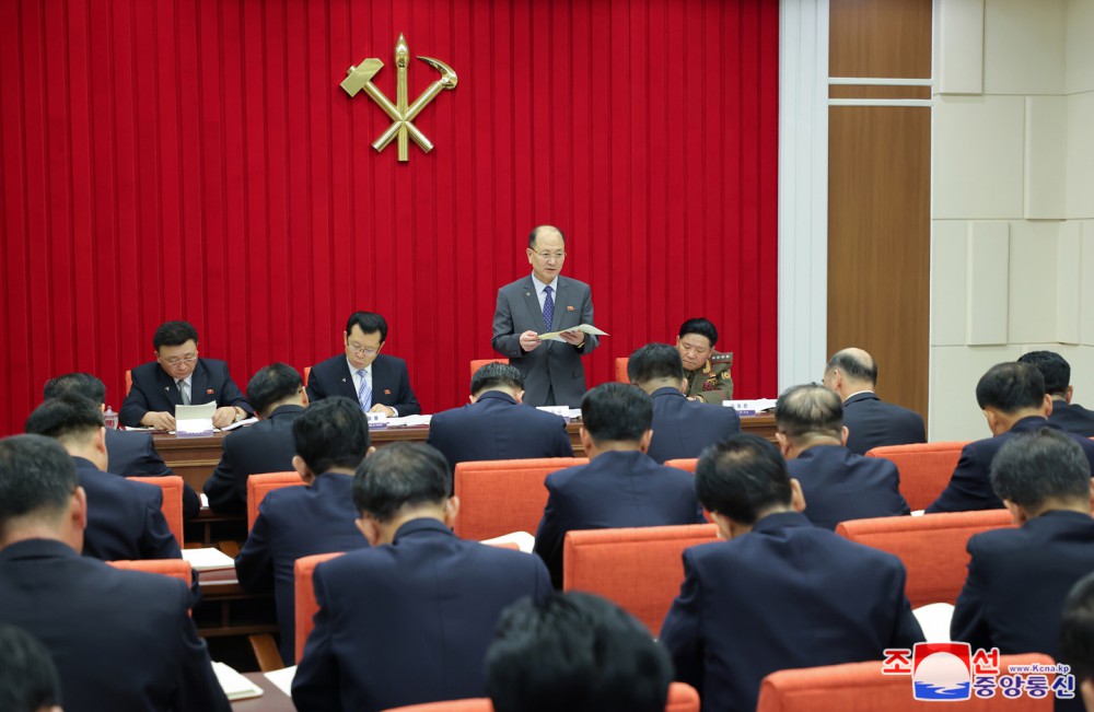 Report on Enlarged Meeting of Tenth Plenary Meeting of Eighth Central Committee of WPK