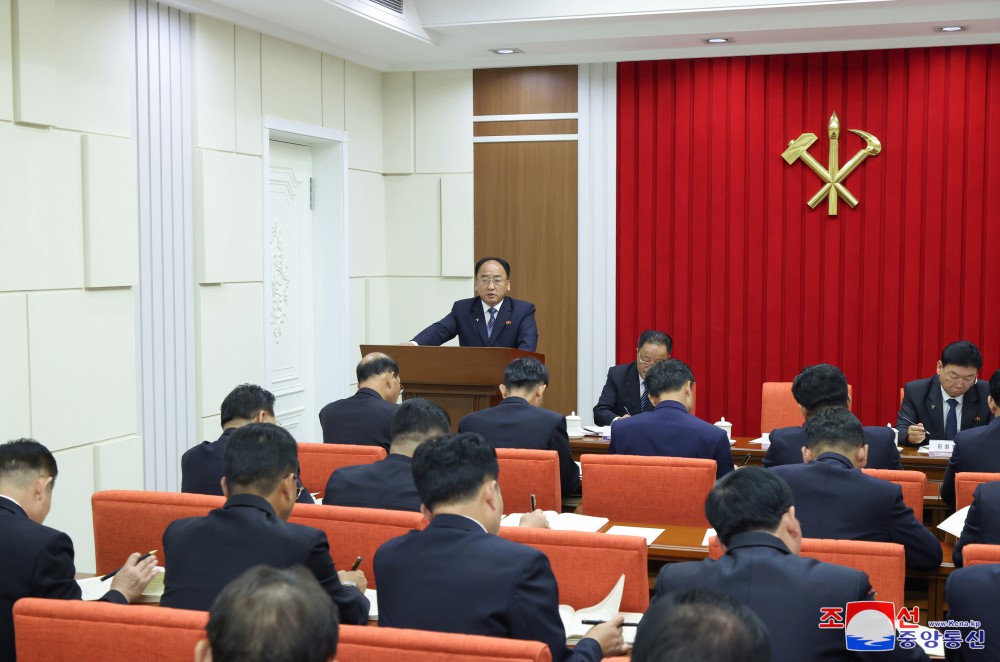 Report on Enlarged Meeting of Tenth Plenary Meeting of Eighth Central Committee of WPK