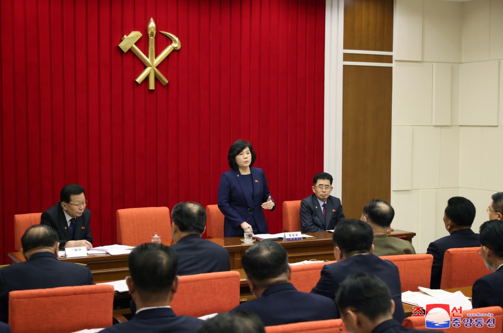 Report on Enlarged Meeting of Tenth Plenary Meeting of Eighth Central Committee of WPK