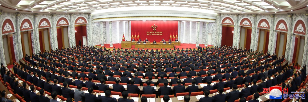 Report on Enlarged Meeting of Tenth Plenary Meeting of Eighth Central Committee of WPK