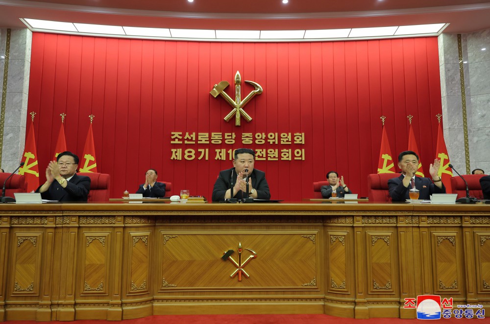 Report on Enlarged Meeting of Tenth Plenary Meeting of Eighth Central Committee of WPK