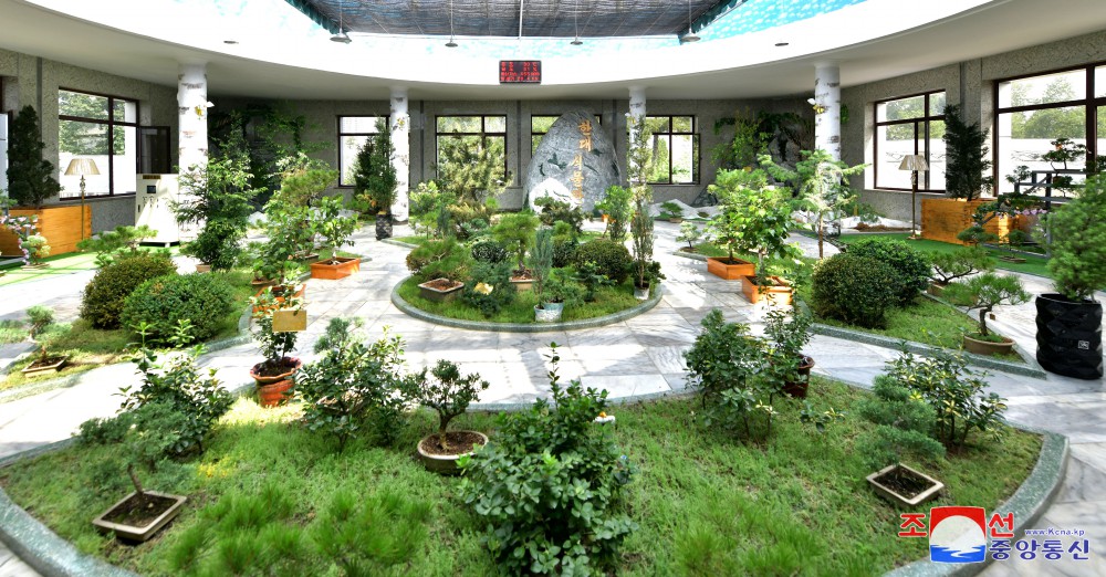 April 15 Children's Flower Garden Remodeled in DPRK