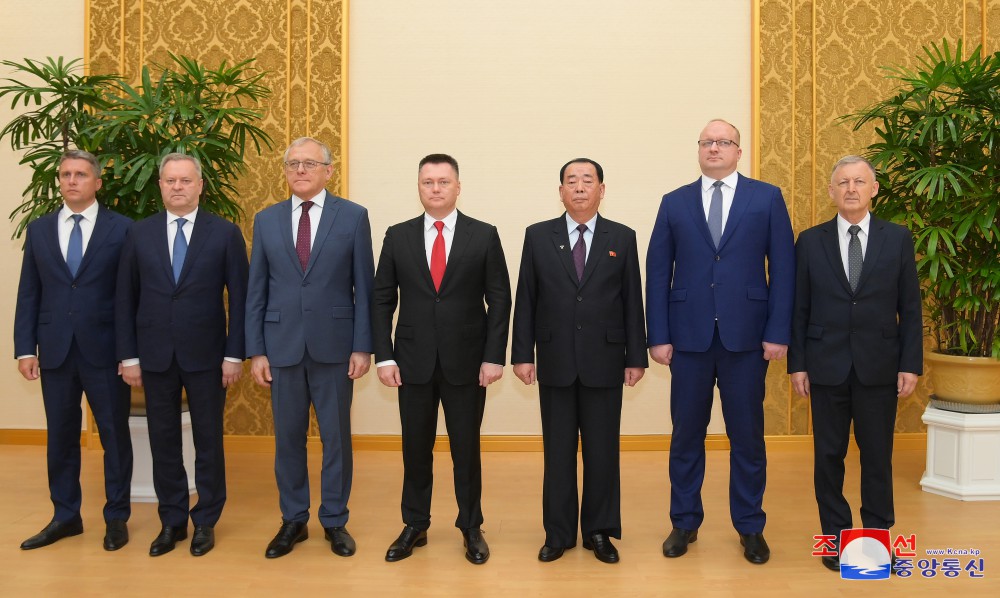 Vice-Chairman of SPA Standing Committee of DPRK Meets Russian Delegation